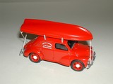 renault 4cv miniature pompiers publicitaire 1/43°