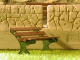 diorama accessoire 1/43° banc