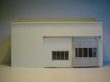 diorama garage station service maquette miniature 1/43°