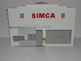 diorama garage station service maquette miniature 1/43°