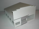 diorama garage station service maquette miniature 1/43°