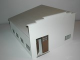 diorama garage station service maquette miniature 1/43°