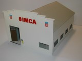 diorama garage station service maquette miniature 1/43°