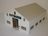 diorama garage station service maquette miniature 1/43°