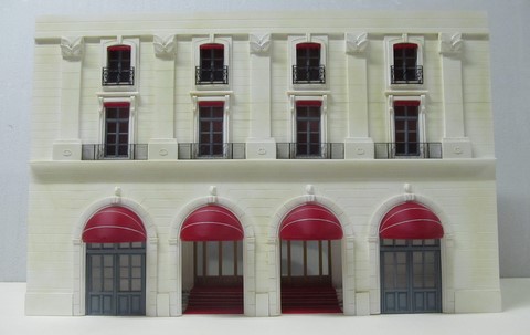 décors diorama dioramas maison maisons vitrine vitrines 1/43°