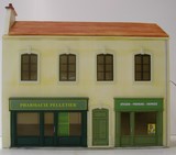  pharmacie epiceriedécors diorama dioramas maison maisons vitrine vitrines 1/43°